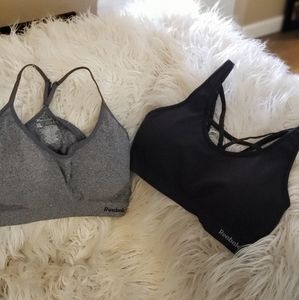 Reebok sports bras